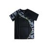 Li Ning Badminton Series Check Logo Round Neck Pullover Short Sleeve T-Shirt Women Tops Black AAYQ154-4