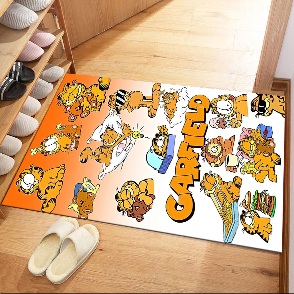 Garfield S Adventures 1 Square rugs are a great choice for living rooms, bedrooms, home décor, and as gifts