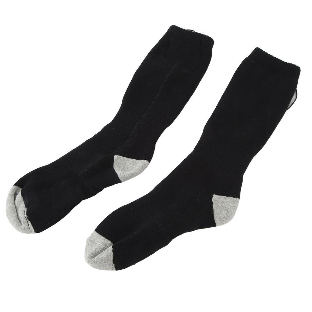 Electric Hting Socks Winter Thicken Cotton Cold Warm USB Plug in Electric Socks for Men Women