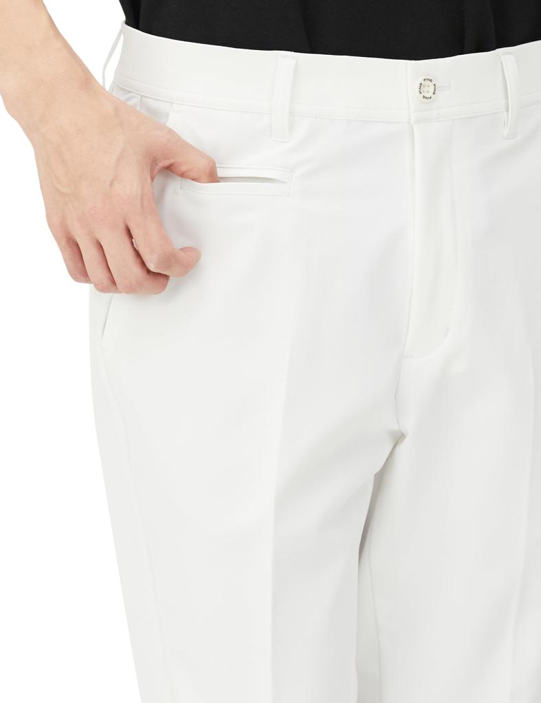 PING Apparel Men's Cross-Moving Long Pants (All-Direction Stretch) for Golf, Size 621-4131111, White, Size S