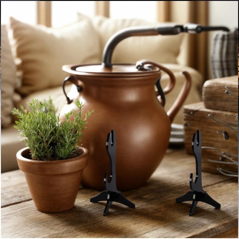 Portable Sabers Swords Display Stand Functional Double Level Swords Stand Holder Rack for Collectors and Gift Giving