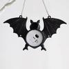 Halloween LED Glow Bat Decorations Luminous Hanging Plastic Bats For Home Party Window Scary Spooky Night Light Decor Prop