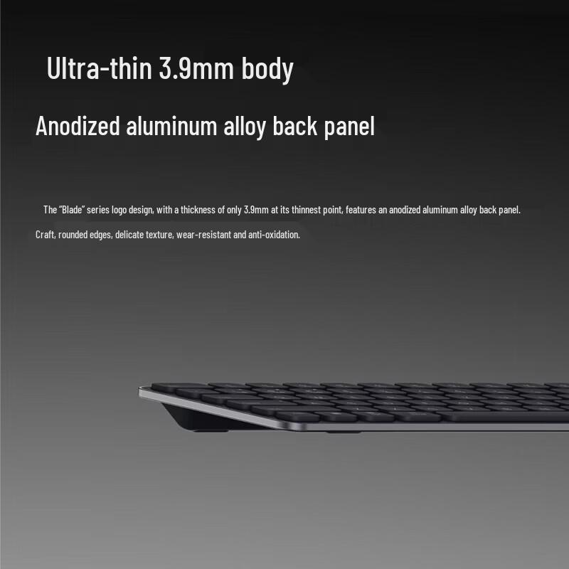 Rapoo E9000G Ultra-Thin Multi-Mode Wireless Keyboard
