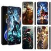 Spartan Black Silicone Phone Case For Xiaomi POCO X3 X4 NFC F3 F4 GT F5 M3 M4 M6 X5 X6 Pro 5G C55 C65 M5