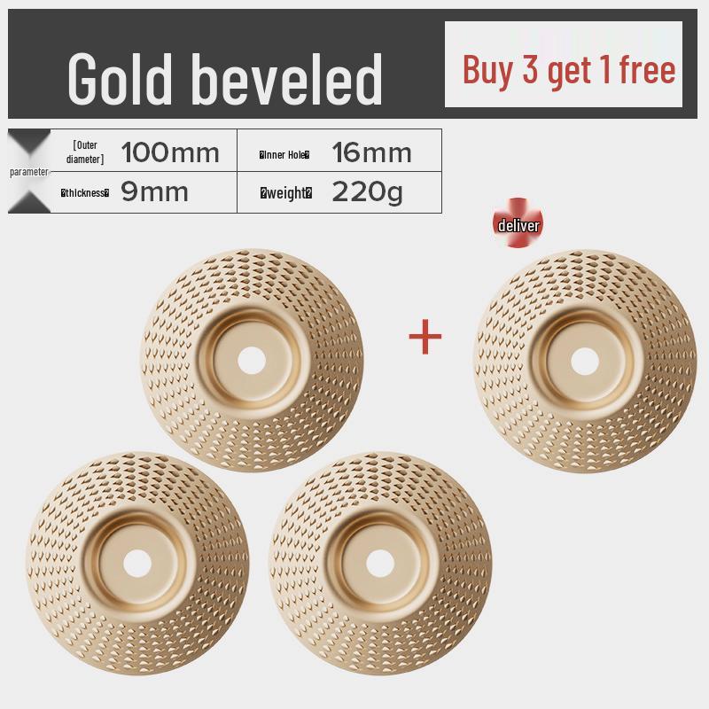 Синий Victory Woodworking Угловая шлифмашина Набор полировальных и шлифовальных дисков