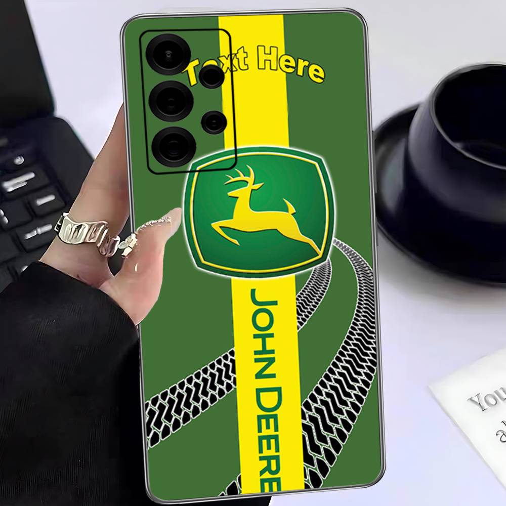 Зеленый чехол для телефона J-John Truck D-Deeres для Samsung A 52 53 21 32 13 12 71 31 51 40 72 73 70 22 42 50 30 20 21