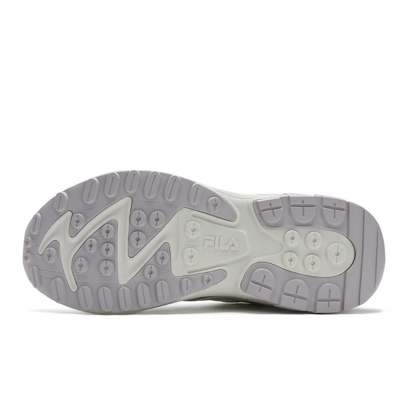 Fila Fluxion Ретро Мода Универсальные Трендовые Личность Спортивные Низкие Повседневные Кроссовки Женские кроссовки Белый Фиолетовый F12W532115FSC