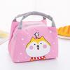 Cartoon Lunch Bag Portable Insulated Thermal Lunch Box Picnic Supplies Bags Milk Bottle for Women Girl Kids Children