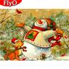 Diamond Embroidery Cross Stitch Christmas 5D DIY Diamond Painting Snowman Mosaic Handicraft Handmade Gift