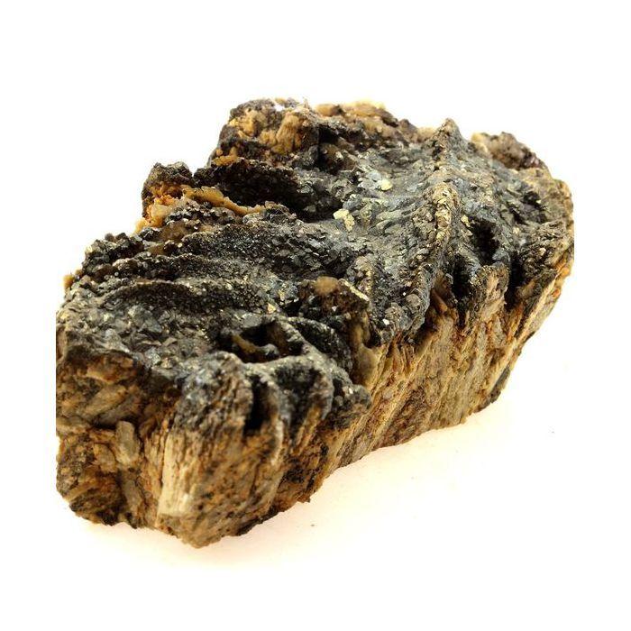 Pierres et Minéraux. Siderite, Pyrite. 1830.0 ct. Saint-Pierre-de-Mésage, Vizille, France..