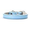 Fashion PU Leather Flat Pet Collar Multicolor Size Dog Leash Rope Pet Collar Pet Supplies