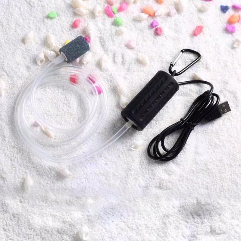 Мини USB мло шумный фильтр воздушный насос для аквариума
