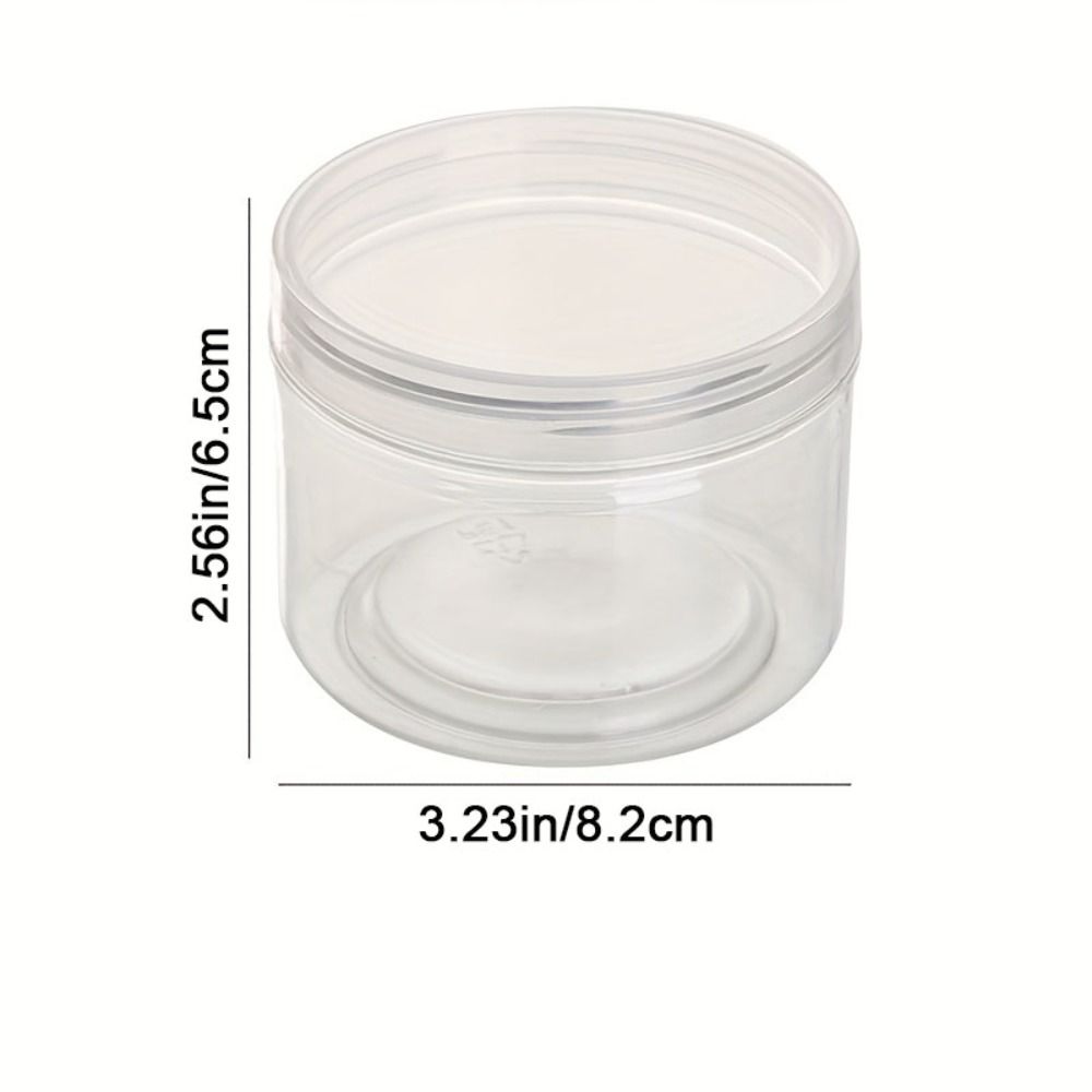 Transparent Food Preservation Tank Plastic Candy Jewelry Jars Food Spices Container  Rice