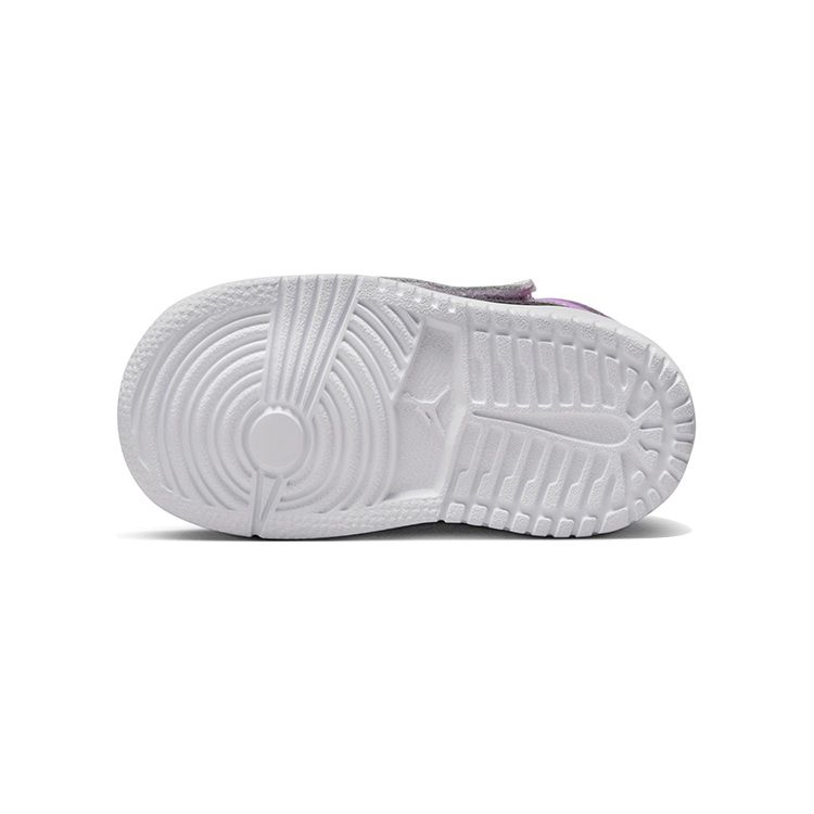 Детские кроссовки Air Jordan 1 Mid ALT TD Barely Grape Purple Black White AR6352-501