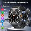Новые TWS 2-в-1 Наушники Умные Часы Bluetooth-вызов Мужские Часы Аккумулятор 400 мАч Пульс Воспроизведение Музыки Умные Часы Женские