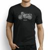 Royal Enfield Continental Gt Premium Motorcycle Art ’S T-Shirt