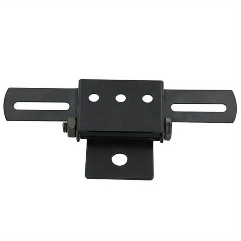 Adjustable Motorcycle License Plate Mount Holder Universal Folding License Plate Tail Light Bracket Replacement Part Accessories