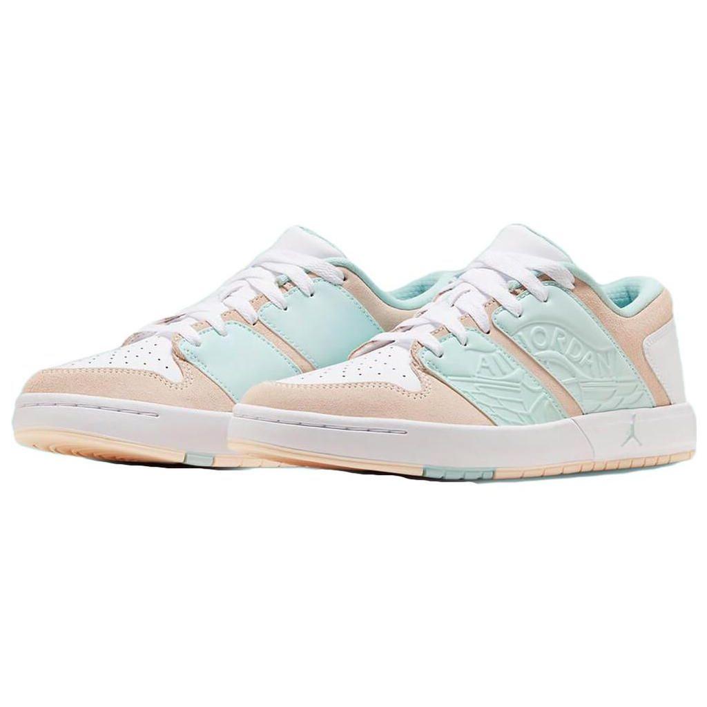 Air Jordan Nu Retro 1 Low GS Guava Ice Kids Sneakers Cream Jade-Ice White FB4412-800