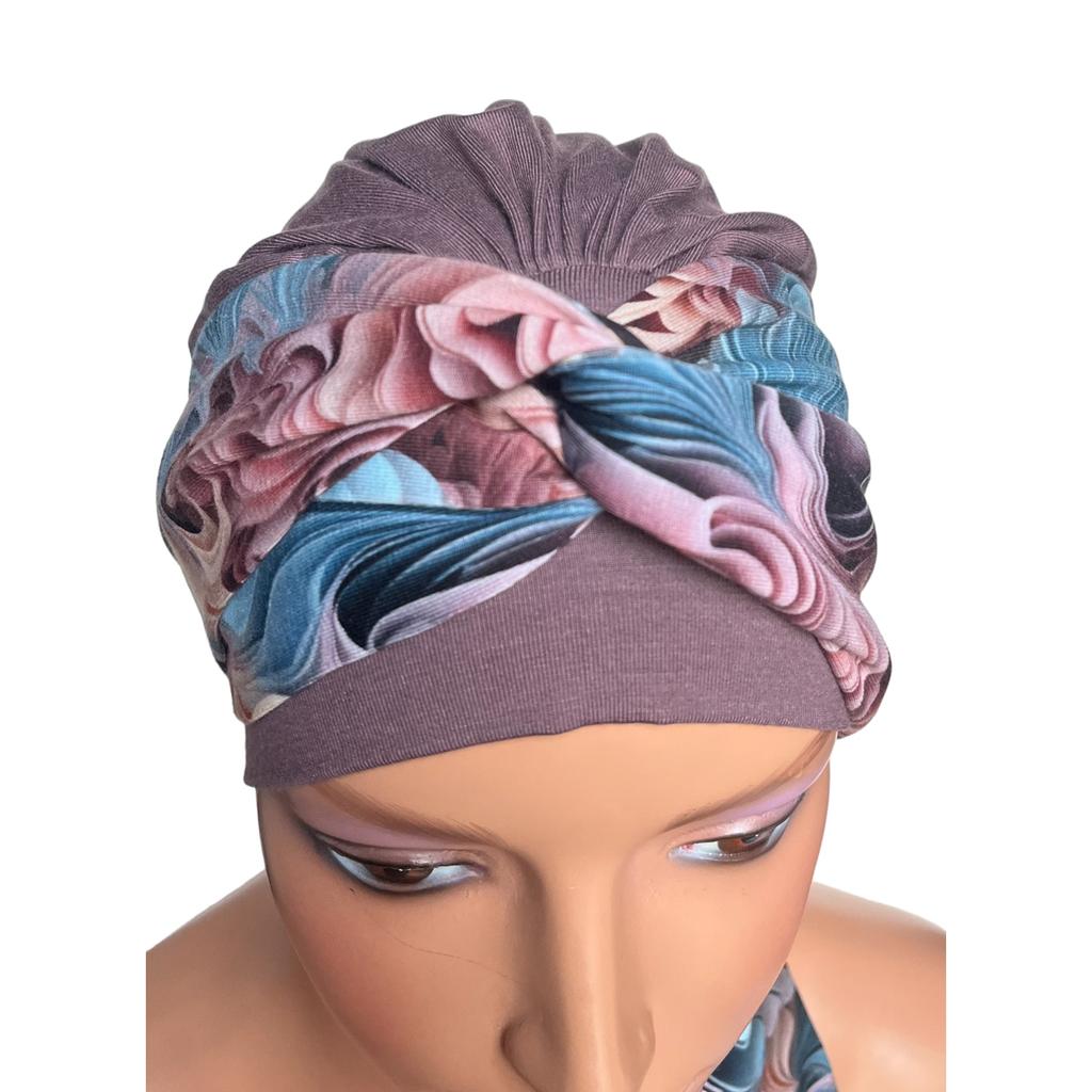 Women' Spring Turban Lena Cocoa-413 Soft Shawl Even After Chemotherapy