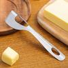 Stainless Steel Cheese Slicer Handheld Butter Cheese Cutter Right Angle Butter Knife Spreader Cheese Chopper for Home Kitchen