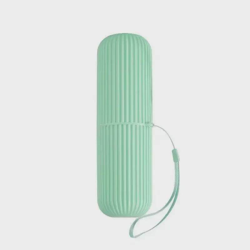 Портативный набор зубных щеток и ополаскивателя для полости рта с большим отделением для зубной пасты