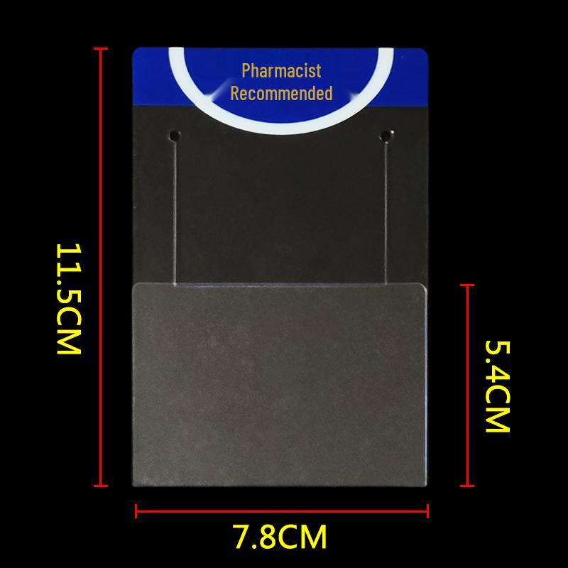 Прозрачный ПВХ рукав для полочных ценников для аптеки и магазина детских товаров