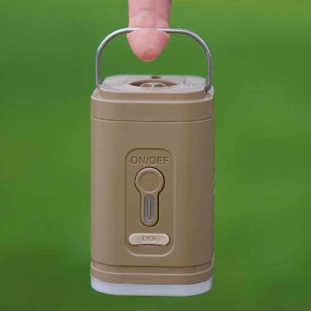 Электрический воздушный насос Беспроводной воздушный насос USB-перезаряжаемый насос для надувного матраса с 5 насадками Быстронадуваемый насос для спальных ковриков
