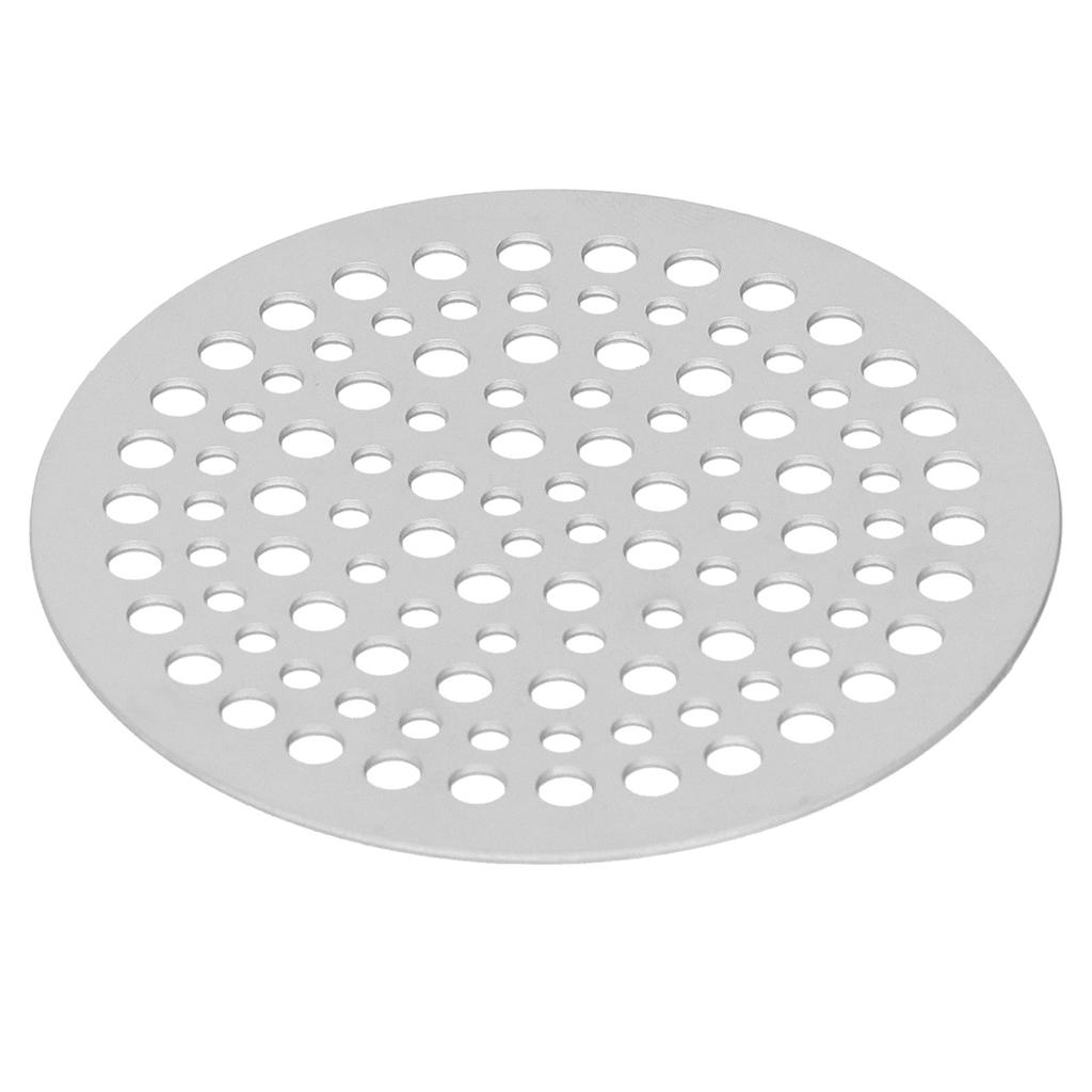 Floor Drain Filter Stainless Steel Round Drainage Shower Strainer Mesh Piece Anti Blocking(82mm )