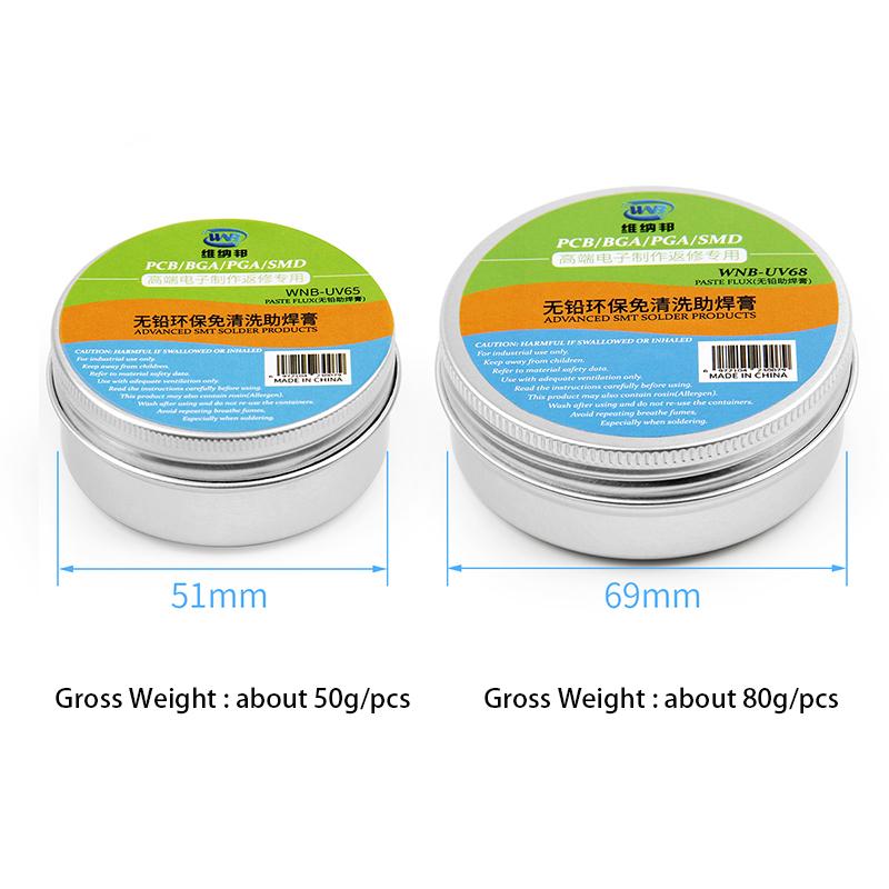 Бессвинцовая паста-флюс NO-Clean для пайки, мягкая канифоль, экологичная сварочная паста, смазка для SMD PGA PCB BGA, инструменты для ремонта пайки