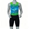 Mens Track Running Marathon Training Bodysuit Men Sportswear With Custom Print