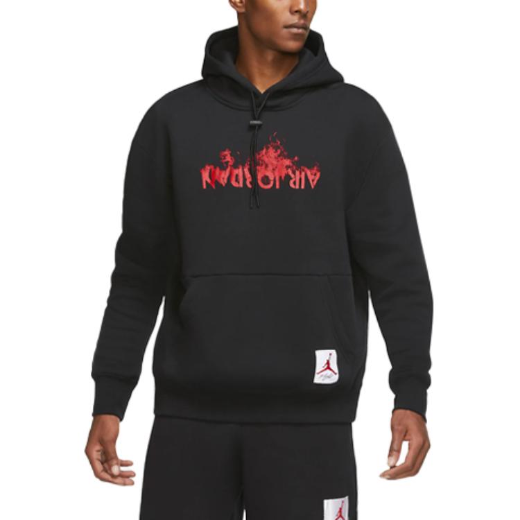 Jordan Air Jordan AJ4 Sweatshirts Men's Black Hooded Moderate Regular DD3868-010