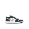 Air 1 Low GS Midnight Navy Wolf Grey Kids Sneakers White 553560-141