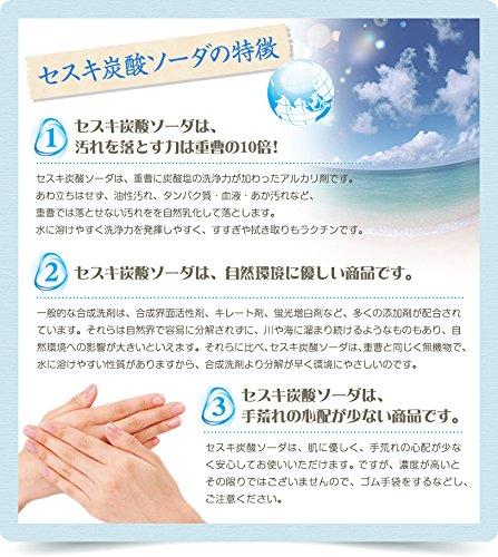 NICHIGA Сесквикарбонат натрия Натуральный минеральный сесквикарбонат натрия Натуральное чистящее средство с низким воздействием на окружающую среду TK0 2,5 кг 100%