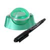Маркер для гольфа Трафарет для мяча Инструмент для выравнивания Лайнер для рисования ручкой ПП
