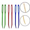 2PCS Darning Darning Crafts Bent Needlework Yarn Knitting Sewing Big Eye Needle