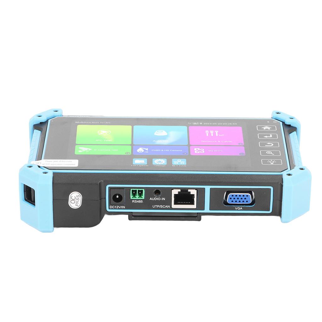 Тестер камеры видеонаблюдения HD VGA Входной сетевой аналоговый коаксиальный монитор AHD TVI CVI Тестер камеры с линией F