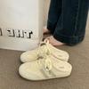 Women Fashion Slippers 2025 Summer Trend Casual Comfort Platform Flats Mules Slippers Lace-Up Non Slip Outdoor Female Slippers
