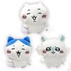 Chikawa Harvesting Plush Toy Approx. 16cm Hachiware Momonga Mascot Official Goods (Set of 3 Types)