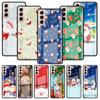 Рождественский Санта Клаус Стеклянный Чехол для Samsung Galaxy S22 S20 FE S21 Plus Чехол для телефона S10 5G S9 Note 20 Ultra 10 Lite Оболочка