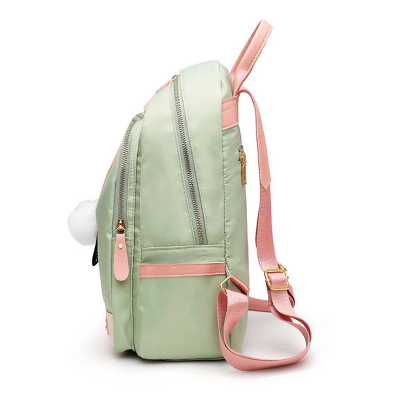 2020 новый рюкзак из ткани Оксфорд, женский модный повседневный водонепроницаемый дорожный рюкзак контрастного цвета, школьная сумка для студентов
