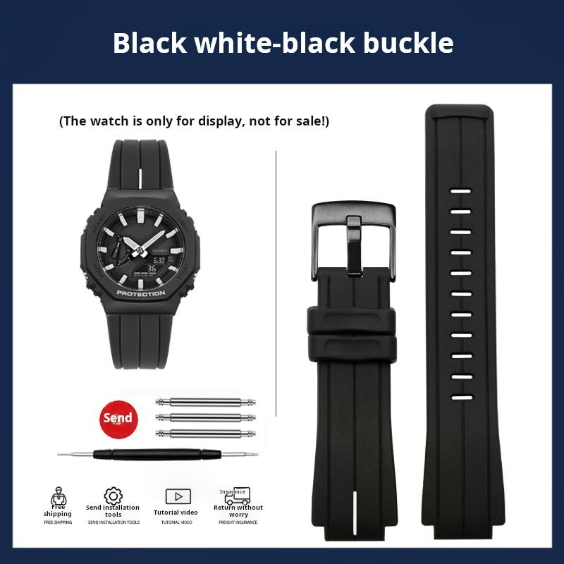 Силиконовый браслет Для Casio G-SHOCK GA-2100 Силиконовый ремешок GA2100 GA2110 GA-B2100 DW5600 GM5600 Модифицированный мужской резиновый ремешок для часов