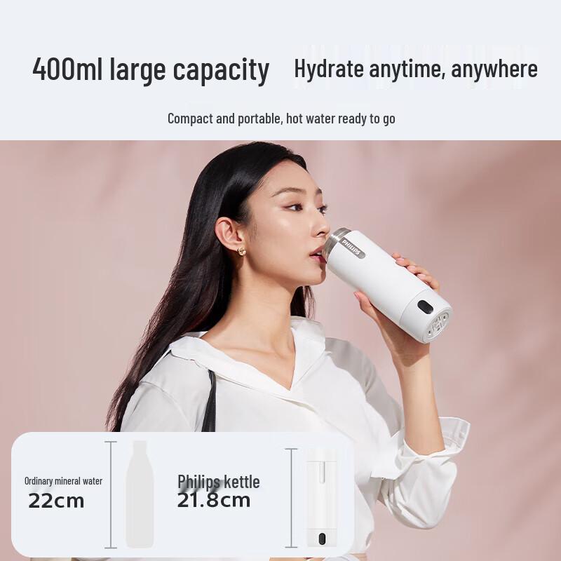 Philips AWP2791 Portable Electric Travel Kettle CN plug (adapter included)