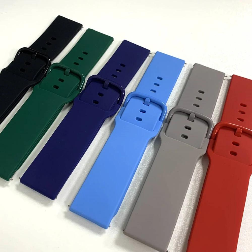 Для Mi Watch 22 мм Ремешок/Xiaomi Watch color2 S1 Pro S2 46 мм/42 мм S3 S4 Спортивный Ремешок Для Redmi Watch 5 Active Силиконовый Браслет