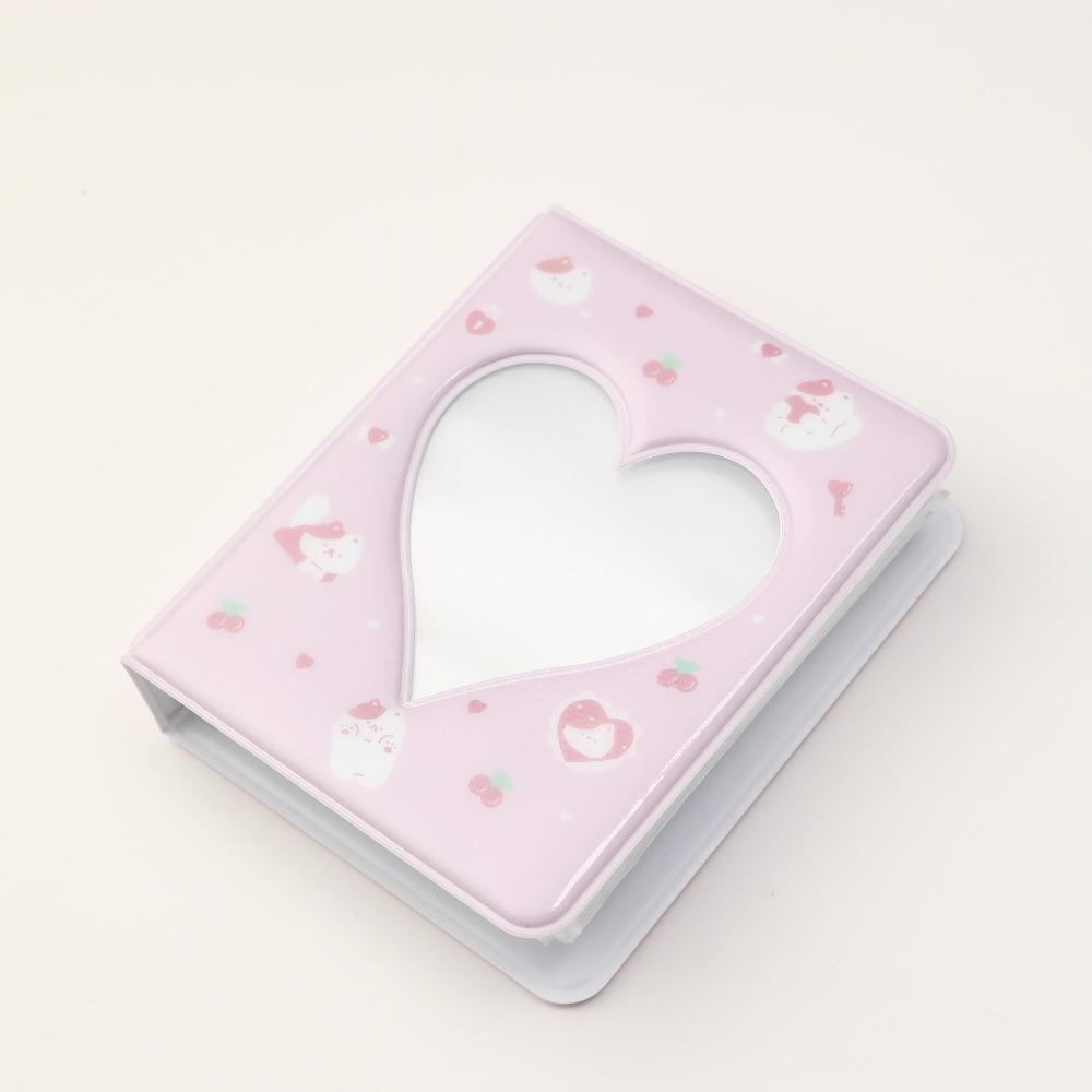 Милый Медведь Держатель для Фотокарточек Сердце Любви Полый Фотодержатель Новый Фотоальбом