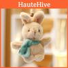 Plush Scarf Rabbit Doll Keychain Toy Animal Pendant Backpack Gift Decoration