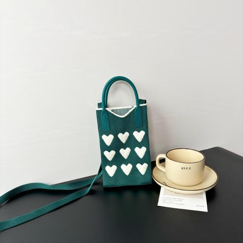 Любовь сумка для мобильного телефона дофамин универсальная вязаная сумка модная сумка-мессенджер через плечо высококлассная новая модель