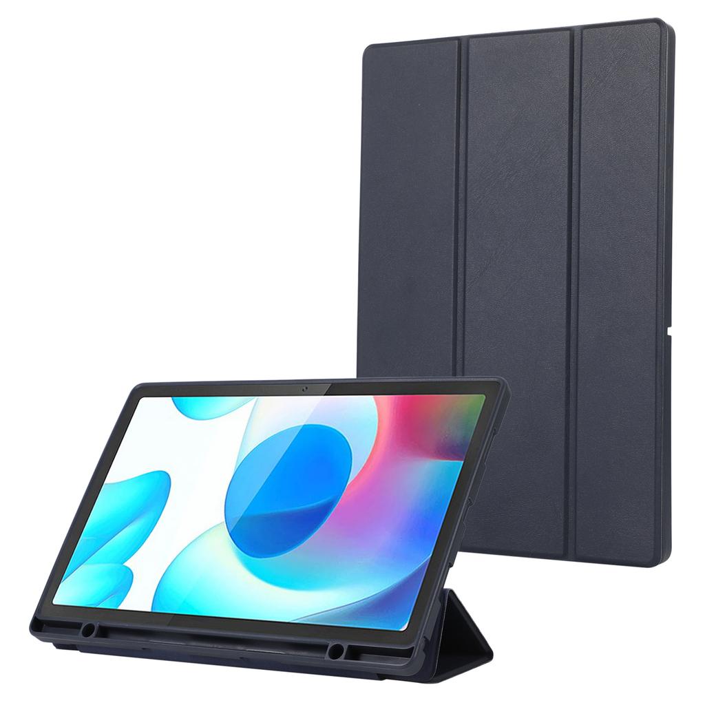 Чехол для Samsung Galaxy Tab A9+ Чехол-подставка трифолд из ПУ кожи для планшета со слотом для стилуса