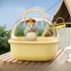 Hamster Cage, Portable Cage, Portable Cage, Golden Bear Hamster Cage, Transparent Skylight, Pet Supplies