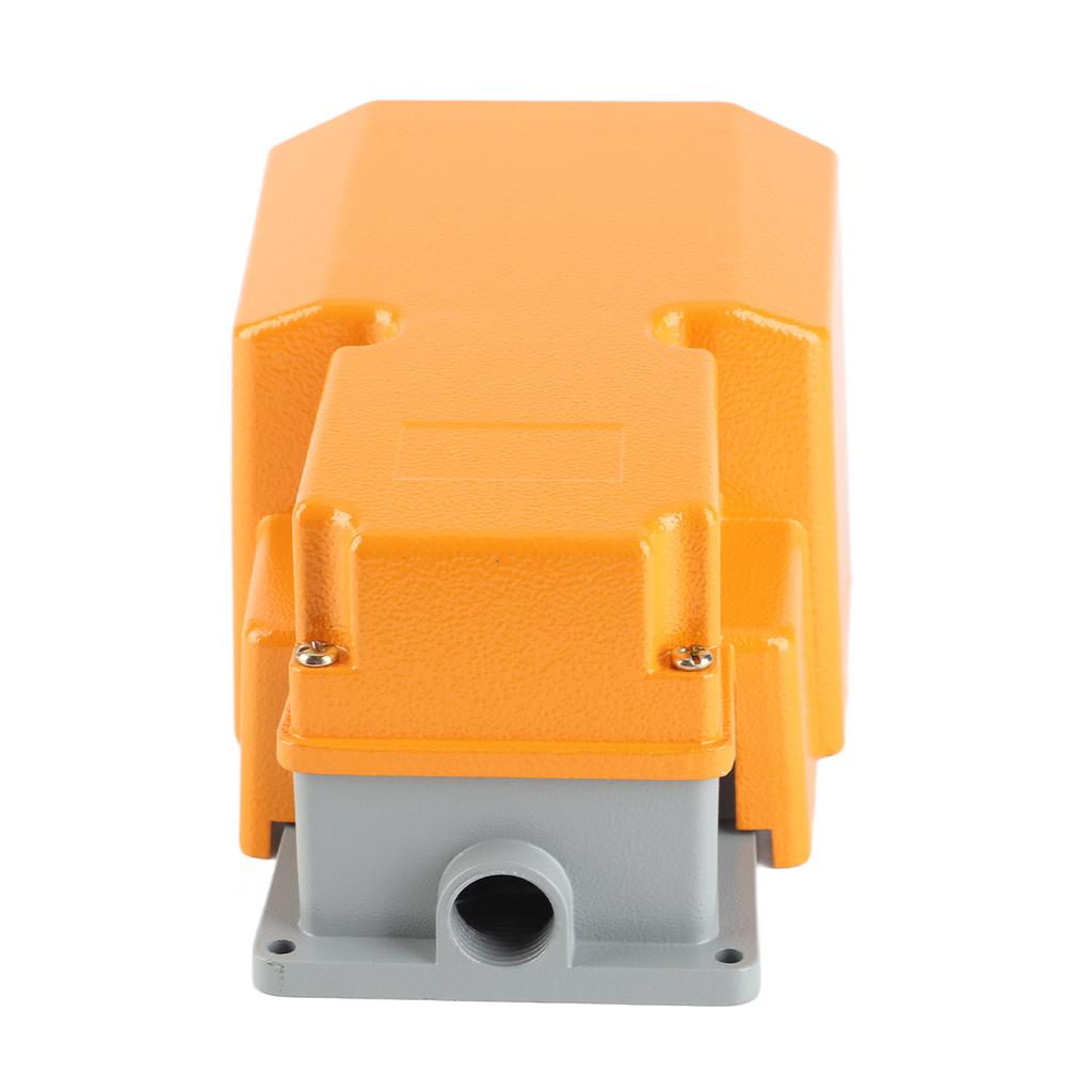 250V 10A Aluminum Alloy Oil Resistant CorrosiOn Resistant Foot Pedal OnOff Switch with Guard