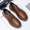New Mens Business Shoes Luxury Brand Outdoor Work Casual Shoes New Male Dress Shoes Fashion Genuine Leather Formal Footwear 2024